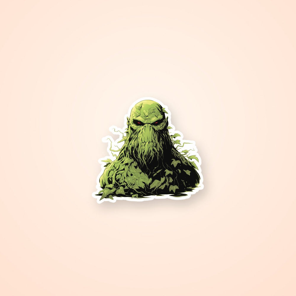 Swamp Thing Green Monster Sticker