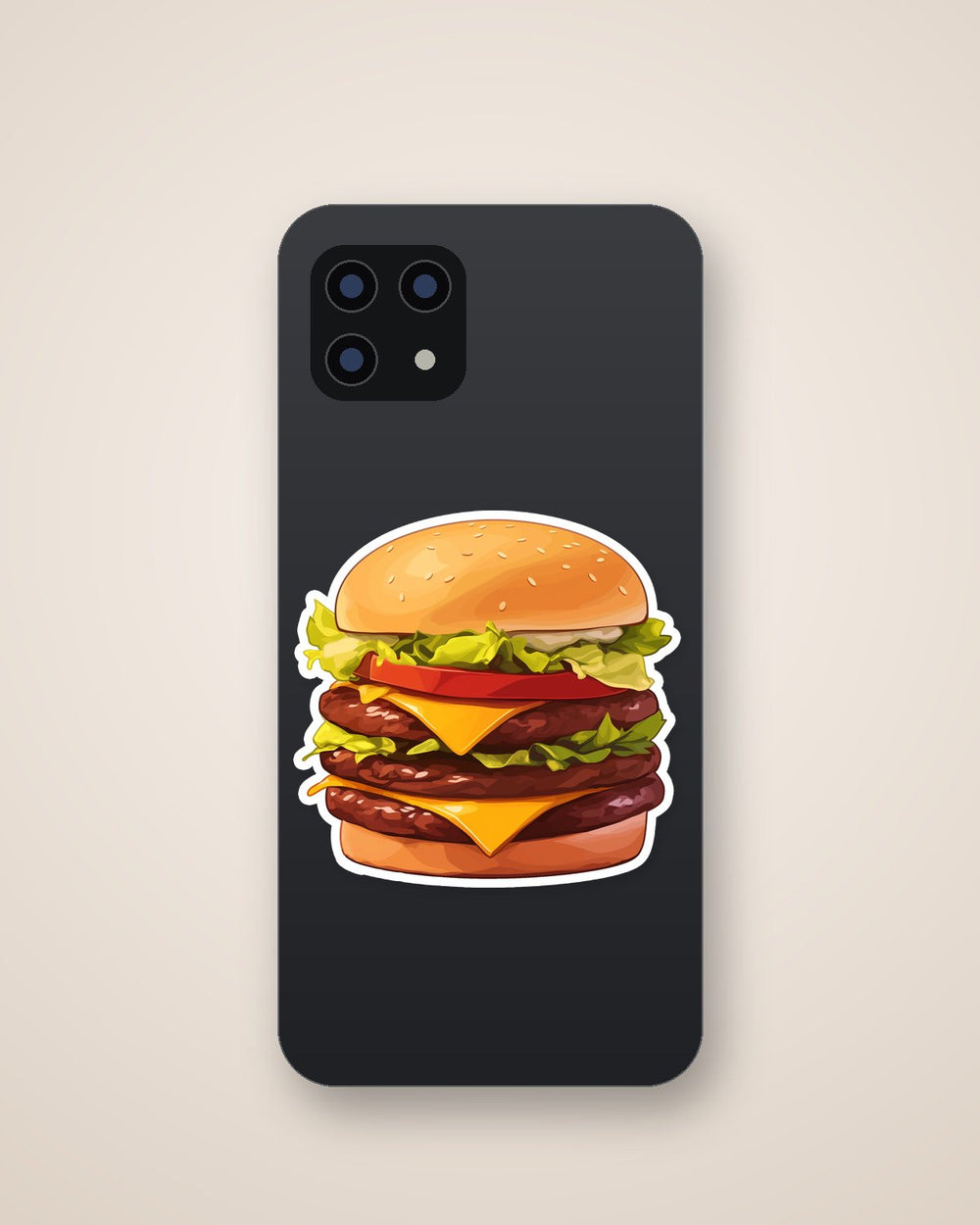 Mcdonalds Burger Fastfood Sticker