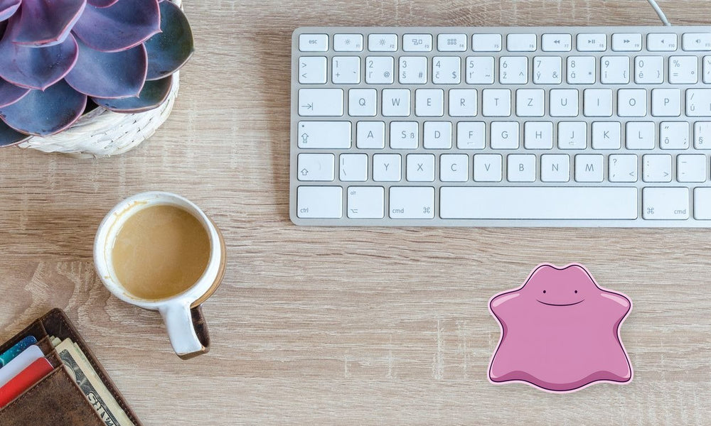 Ditto Pokemon Purple Sticker