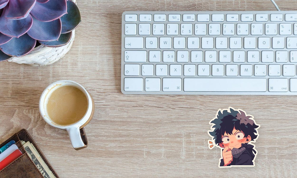 My Hero Academia Deku Kawaii Sticker