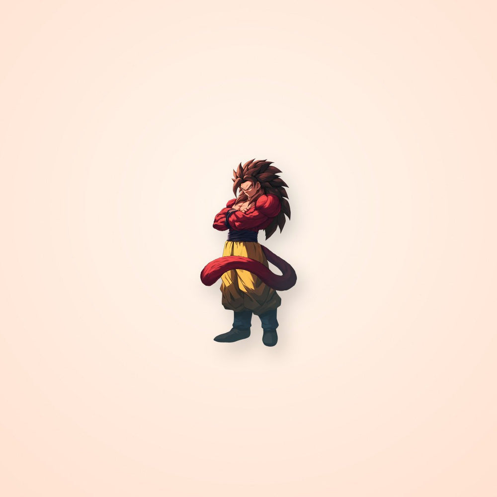 Goku Ssj4 Dragon Ball Z Clipart Sticker