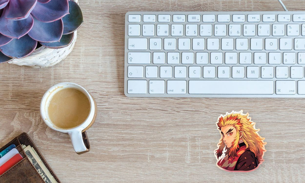 Demon Slayer Pensive Rengoku Sticker