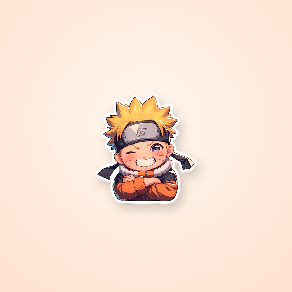 Chibi Smile Naruto Sticker