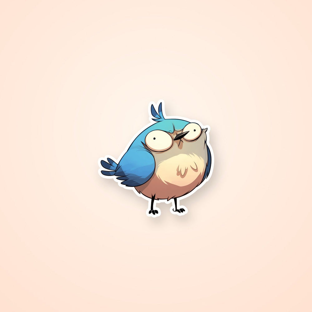 Funny Bird Sticker