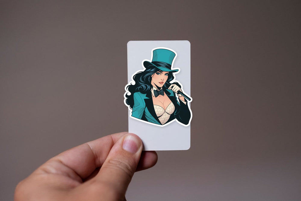 Zatanna Retro Comics Sticker