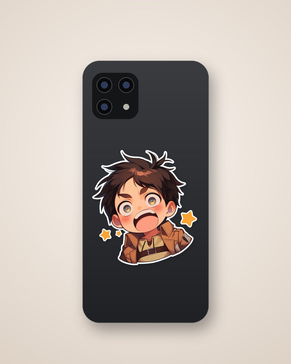 Shocked Eren Attack on Titan Sticker