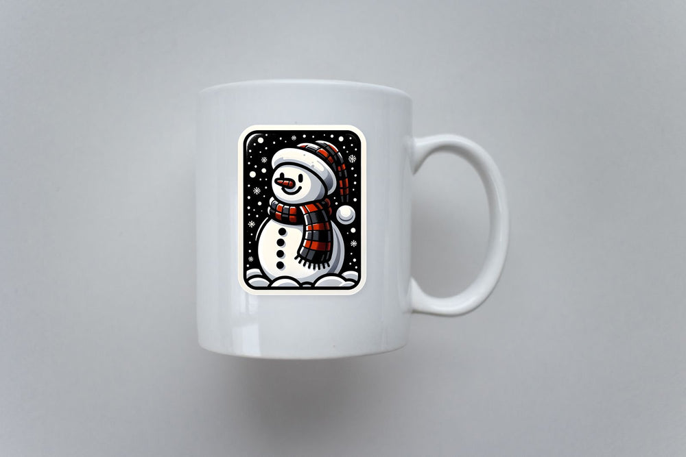 Cute Winter Snowman Sticker