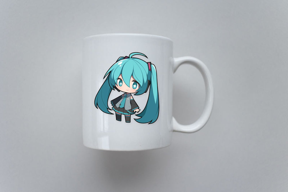 Chibi Hatsune Miku Vocaloid Sticker