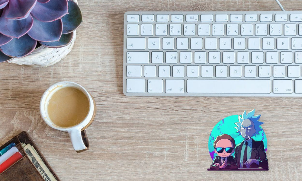 Rick and Morty Interdimensional Friends Sticker