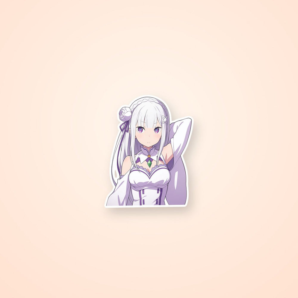 Emilia Re:Zero Anime Sticker