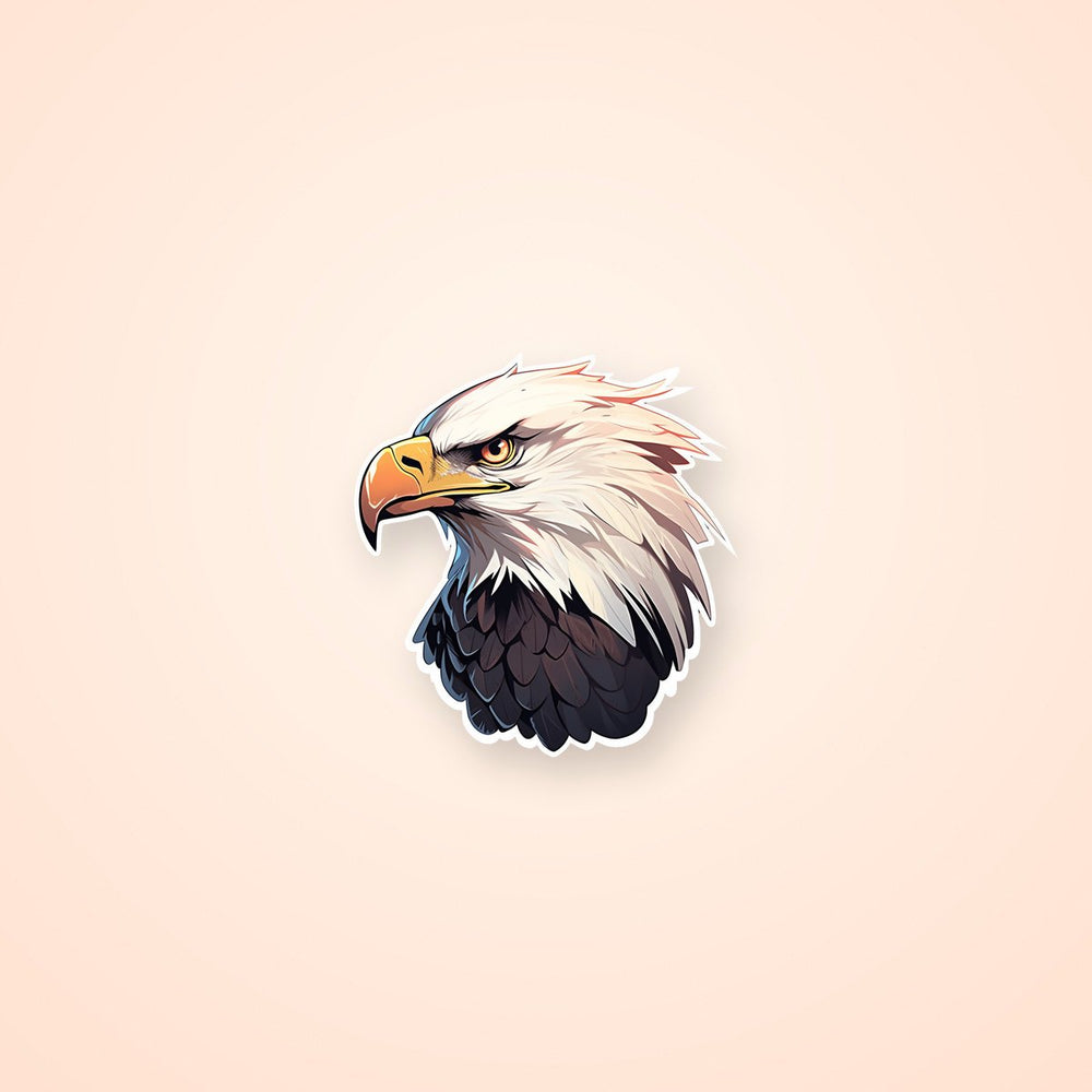 Aesthetic Eagle Head Sticker
