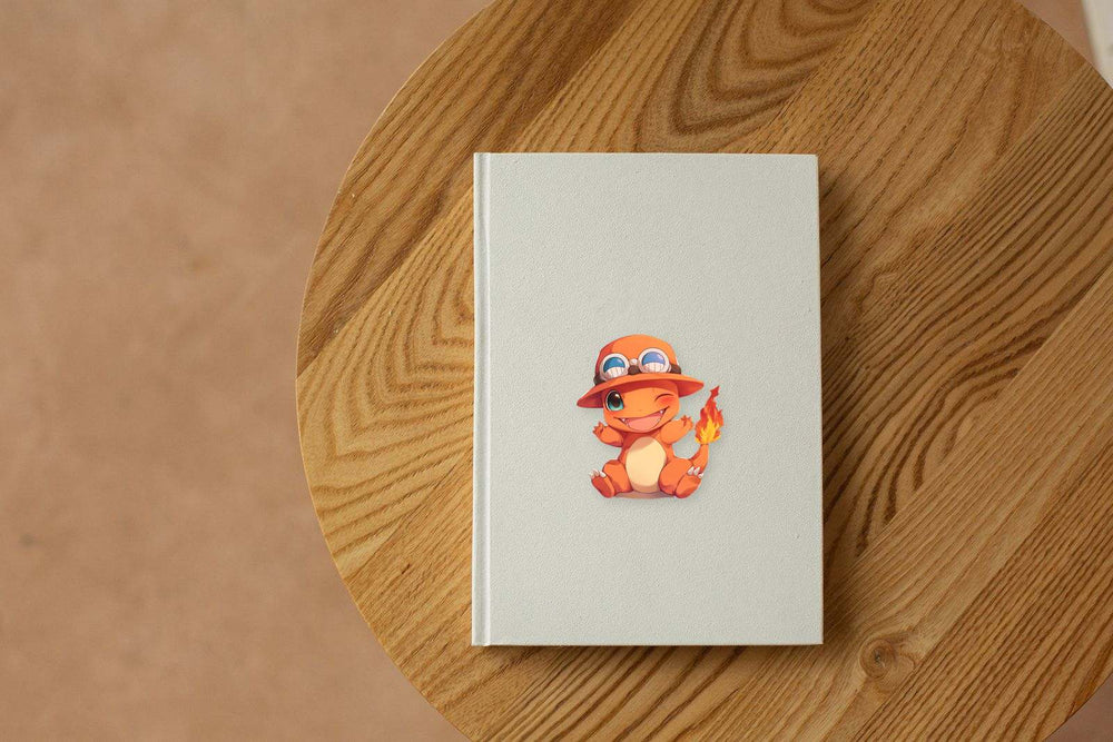PokéMon Charmander Wink Hat Sticker