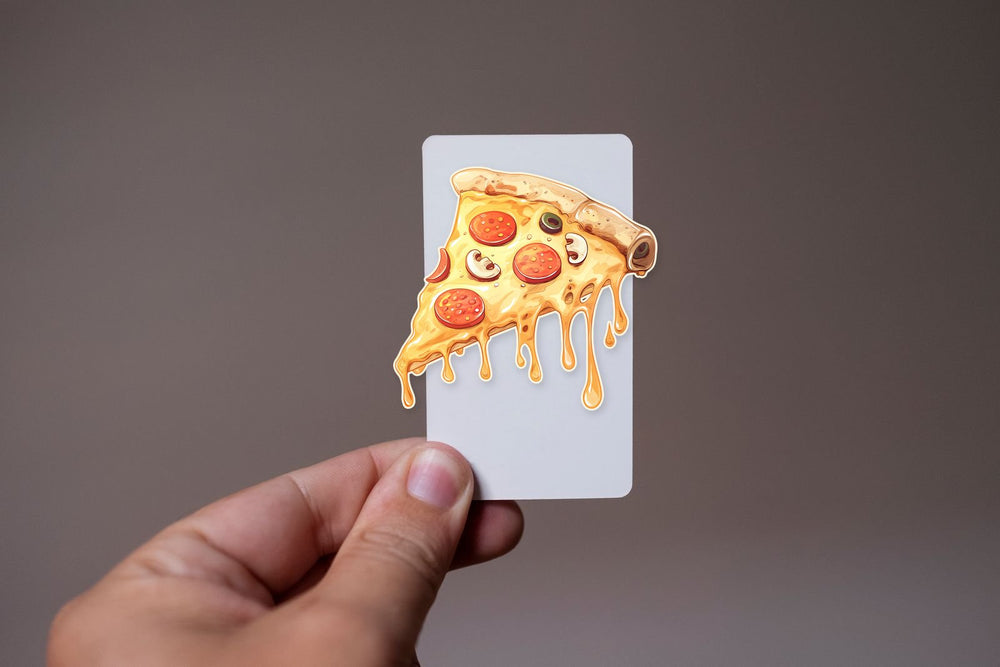 Cheesy Pizza Slice Sticker