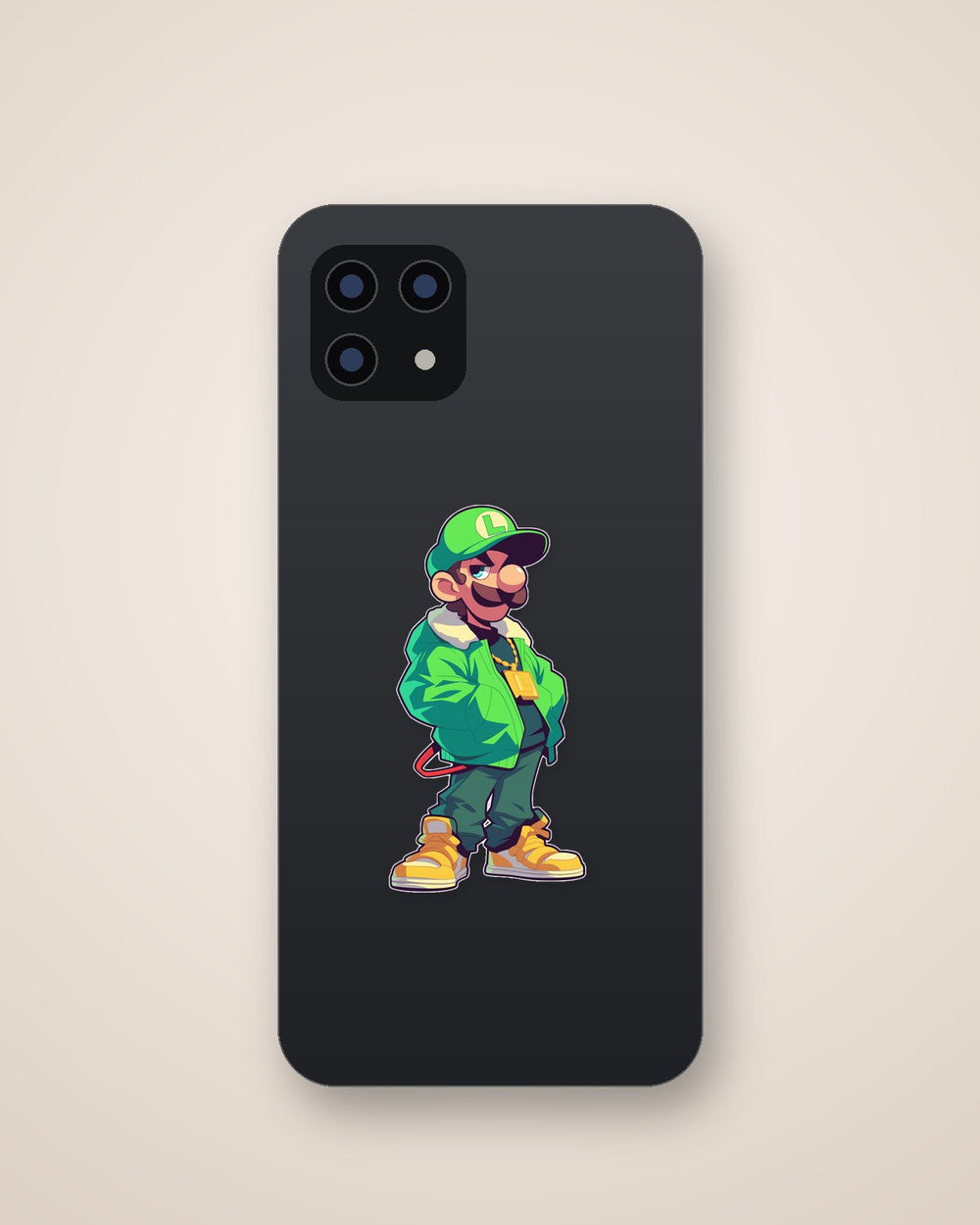 Swaggy Luigi Sticker
