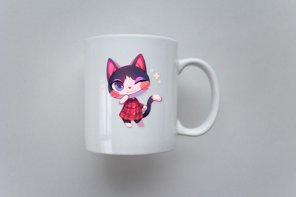 Smiling Rosie Animal Crossing Sticker