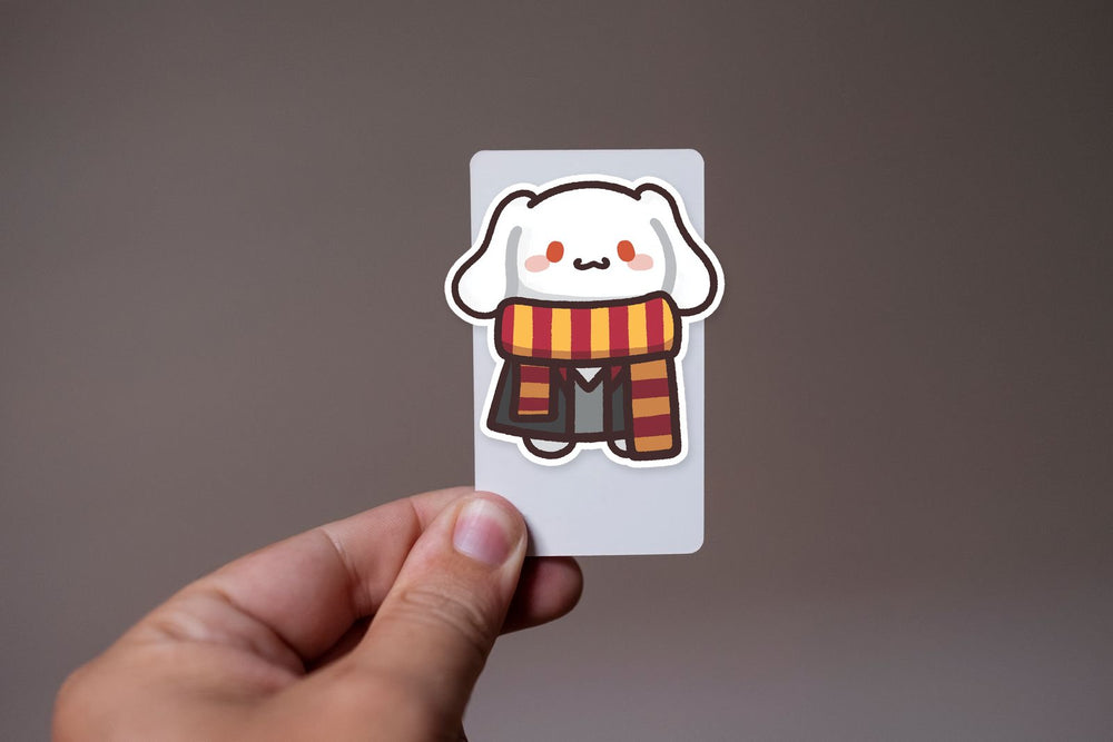 Cinnamoroll Gryffindor Scarf Sticker
