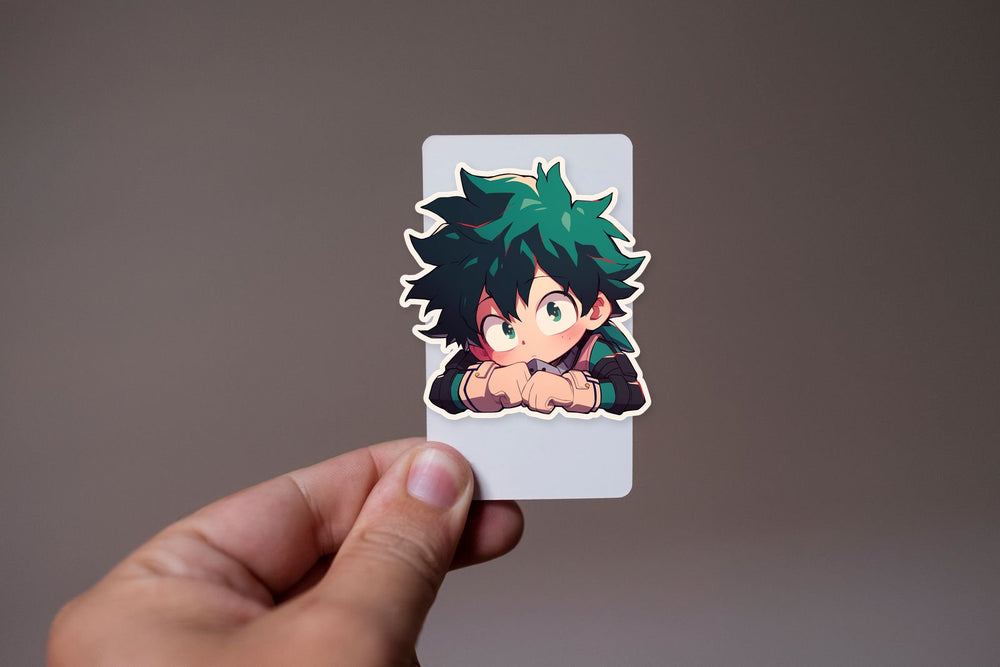 Deku Chibi Mha Sticker