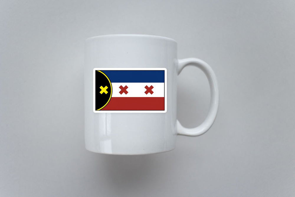 Dream Smp L’Manburg Flag Sticker
