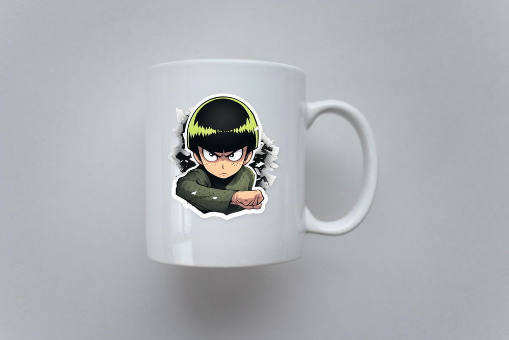 Naruto Angry Rock Lee Sticker