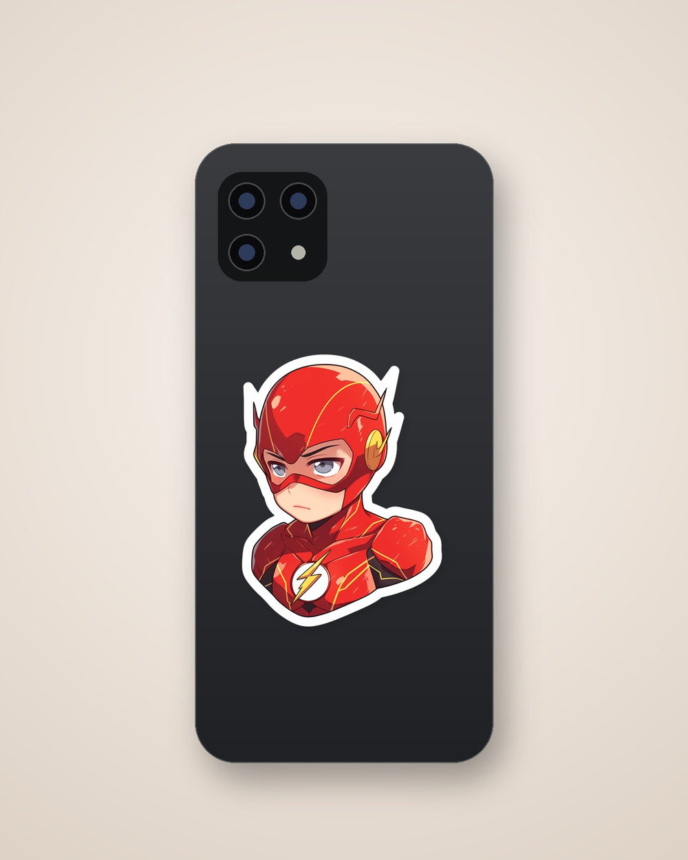 Anime Flash Bust DC Sticker