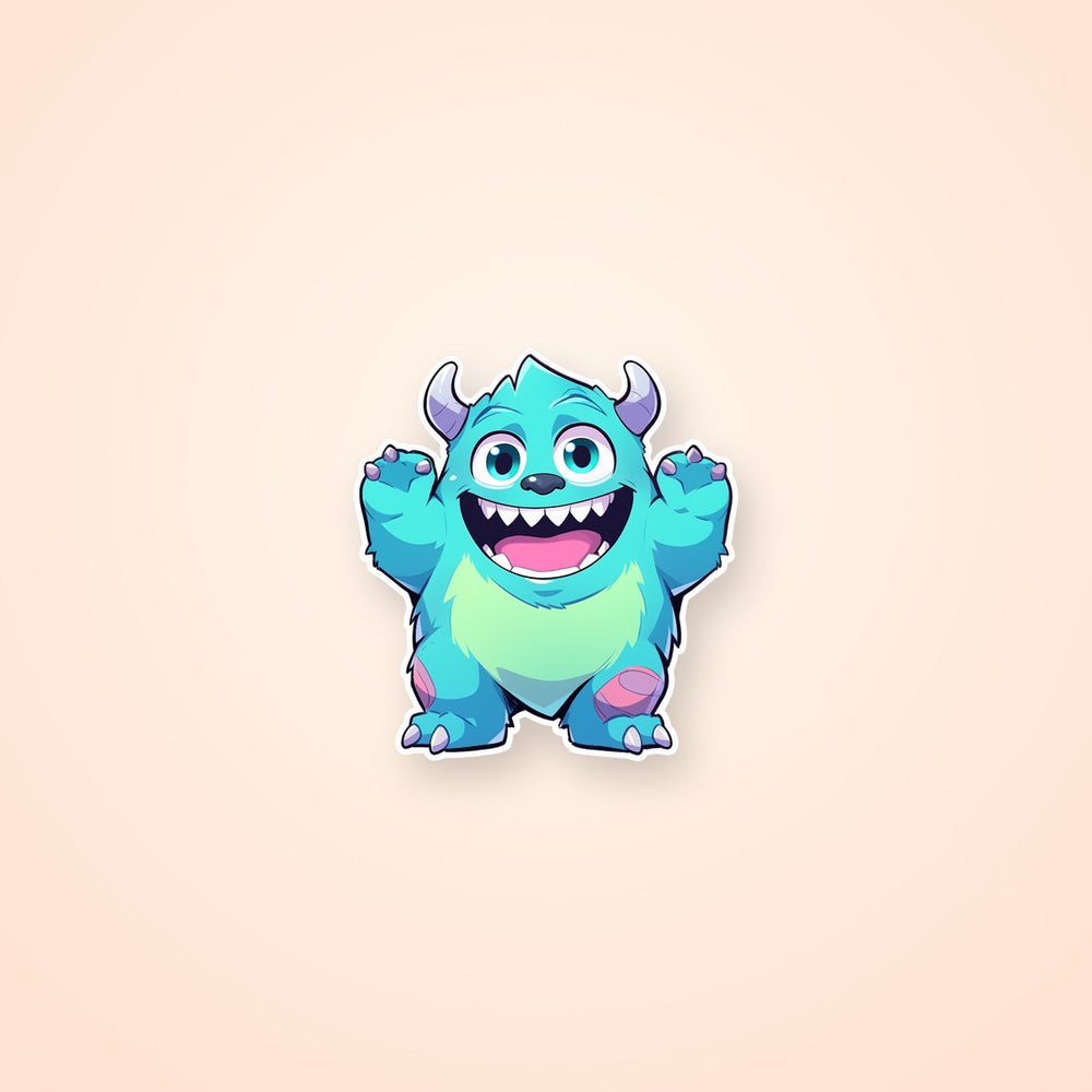 Monsters, Inc. Cute Baby Sullivan Sticker
