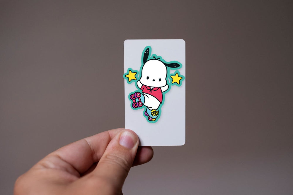 Pochacco Roller Skates Sticker