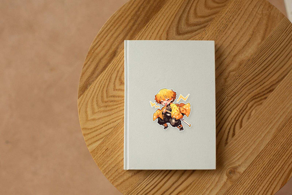Zenitsu Agatsuma Lightning Demon Slayer Sticker