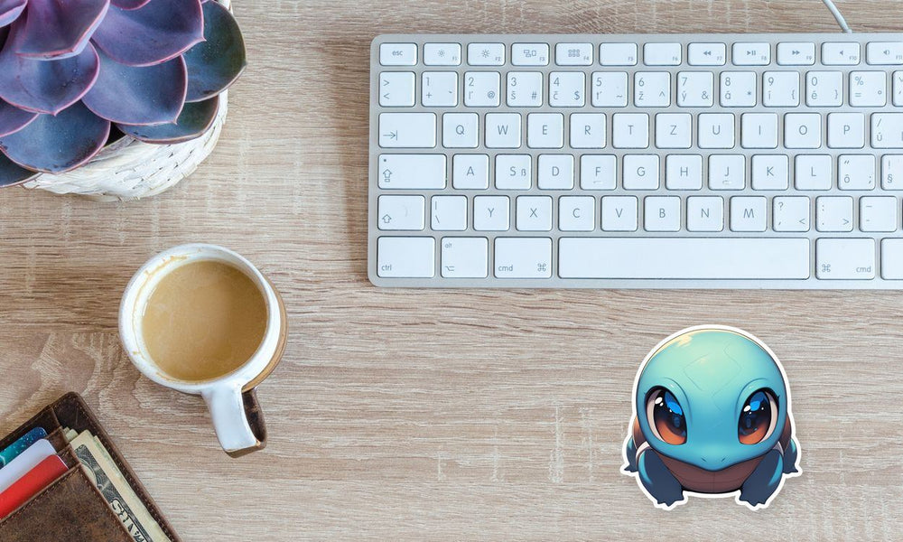 Cute Squirtle Pokemon Sticker