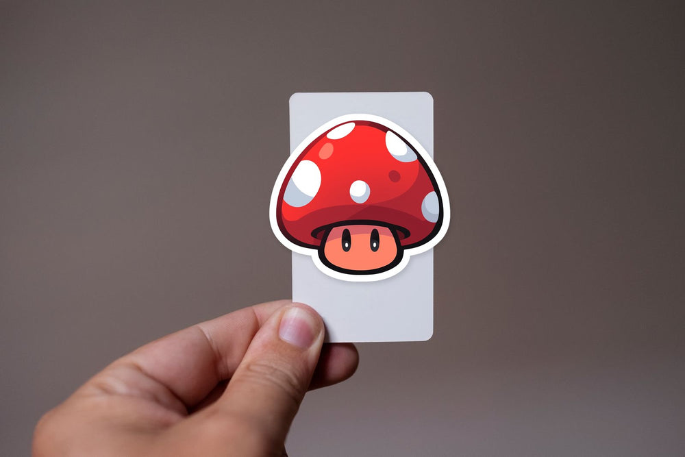 Mario Super Mushroom 2D Sticker