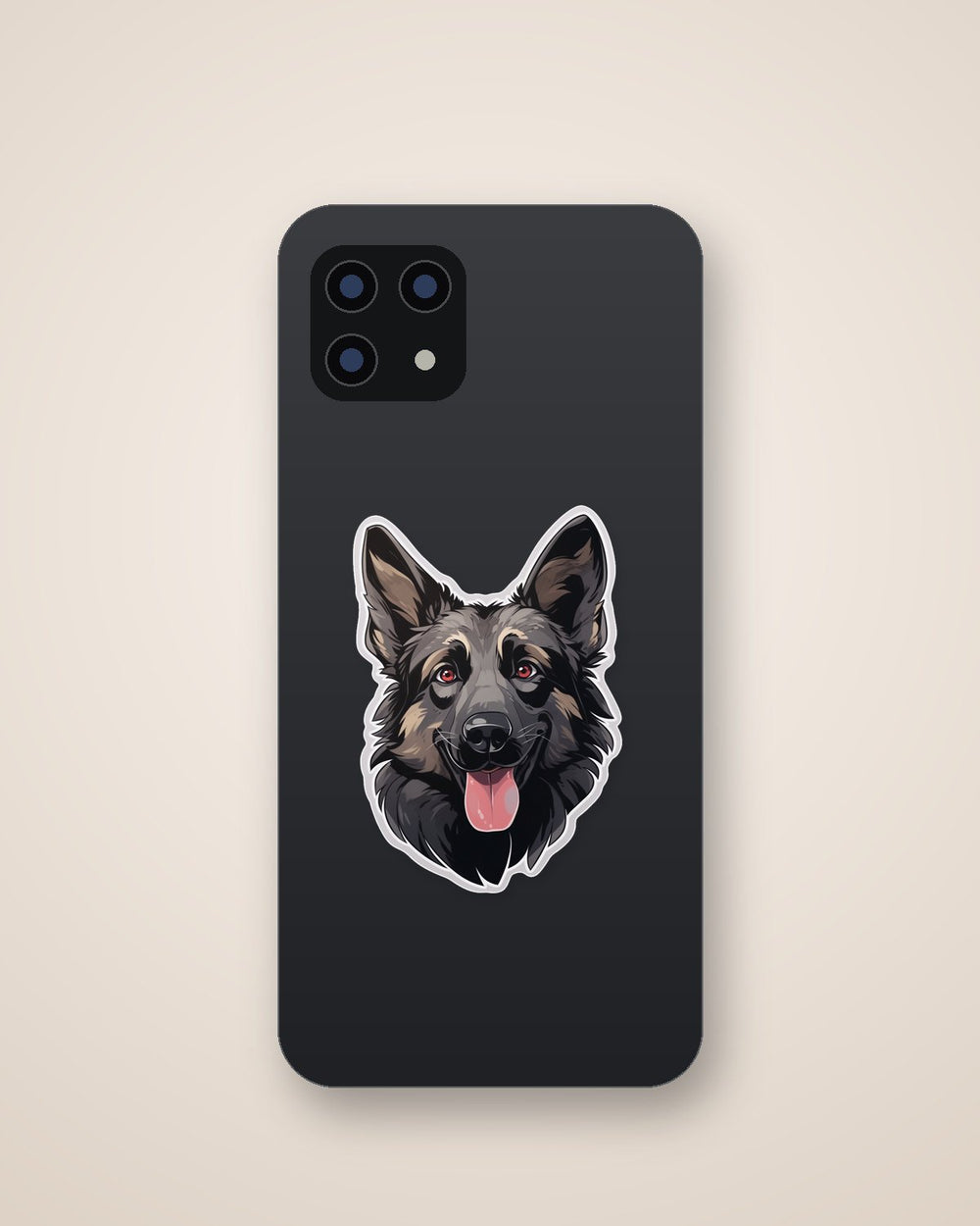 Aesthetic German Shepherd Sticker