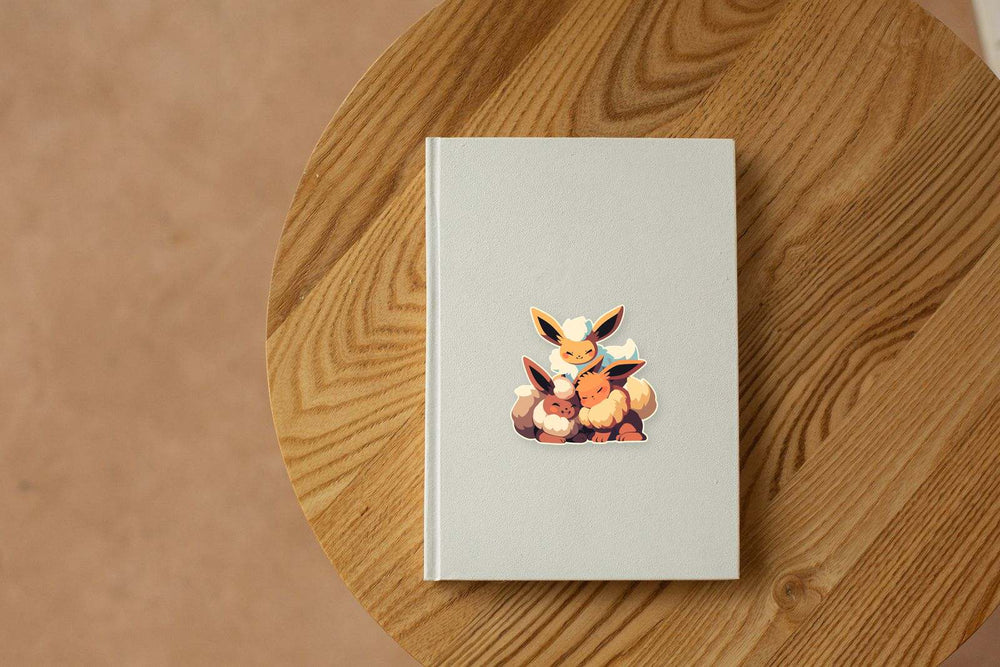 Pokemon Eevee Group Sticker