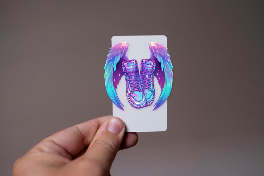 Winged Shoes Dreamy Design Sticker