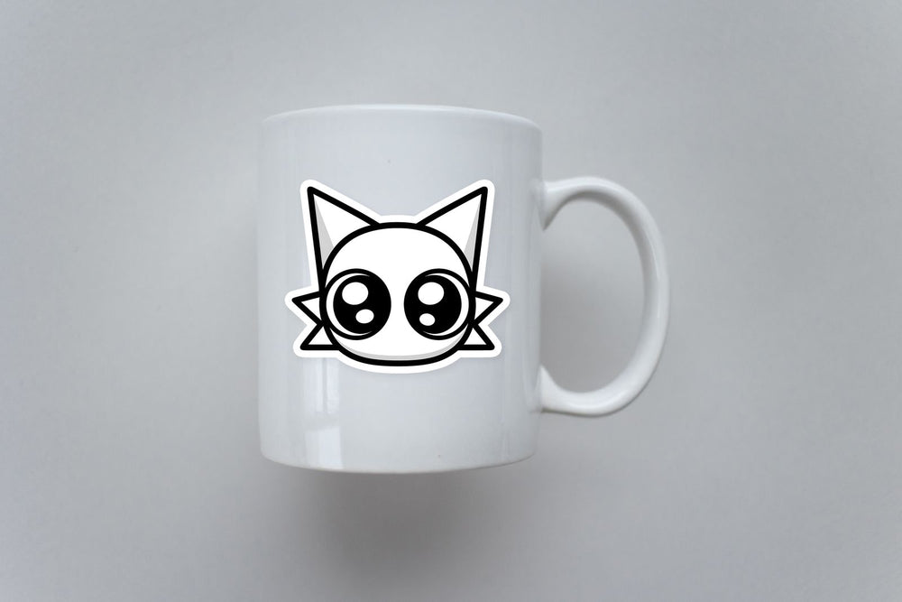 Sprunki Wenda Kawaii Big Eyes Sticker