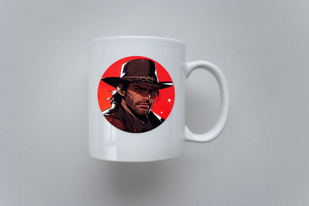 Rdr 2 Arthur Morgan Round Sticker