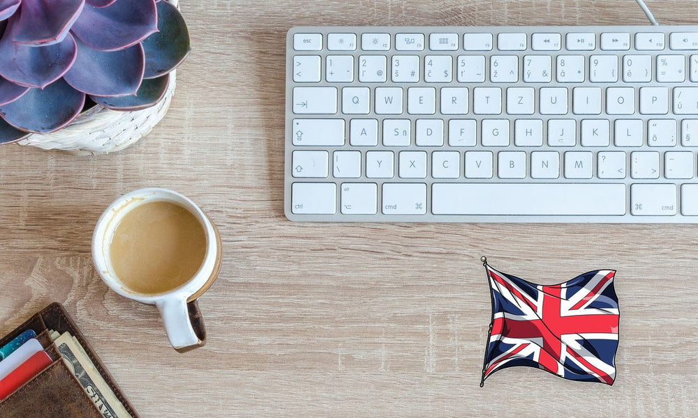 Great Britain Flag Aesthetic Sticker