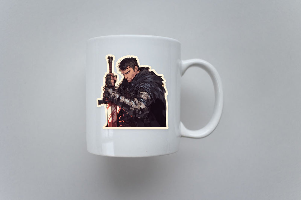 Guts Berserk Warrior Sticker