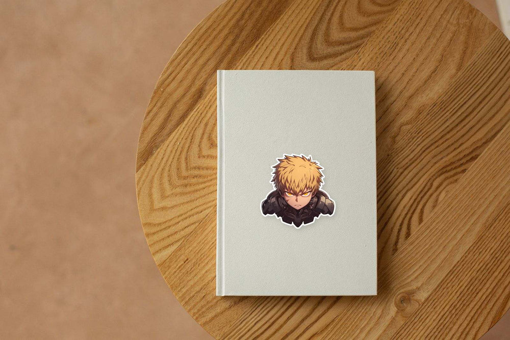Cool Genos One Punch Man Sticker