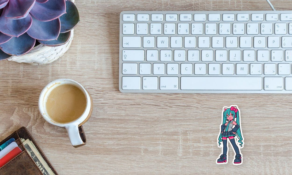 Hatsune Miku Kawaii Anime Sticker