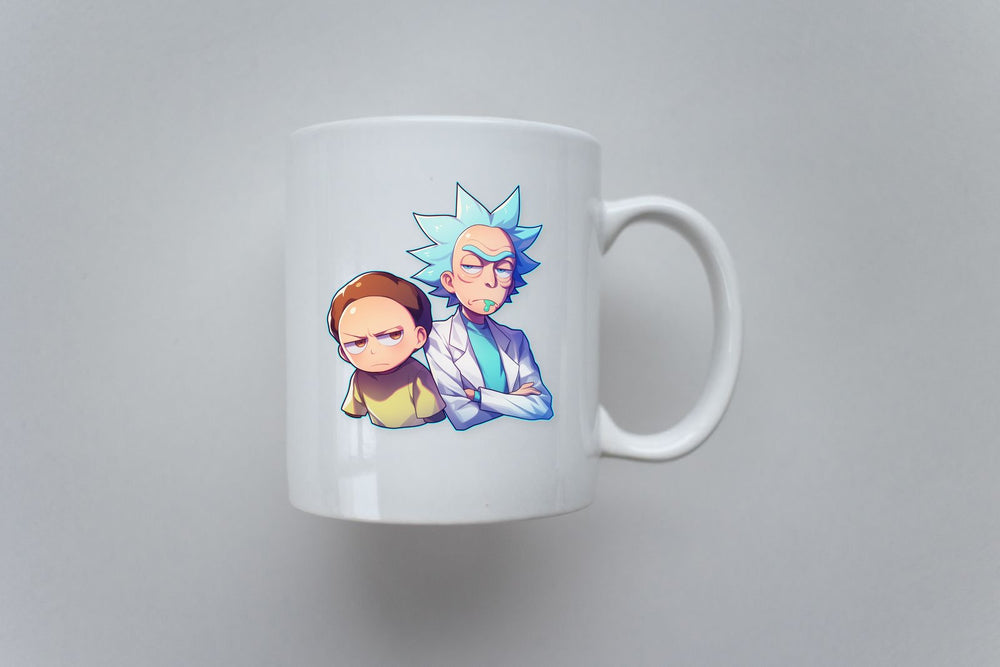Rick and Morty Gang Sticker
