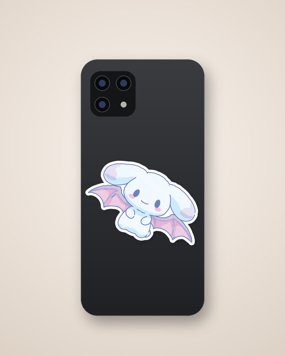 Cinnamoroll Bat Wings Pastel Sticker