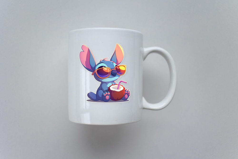 Stitch Summer Vibes Sticker