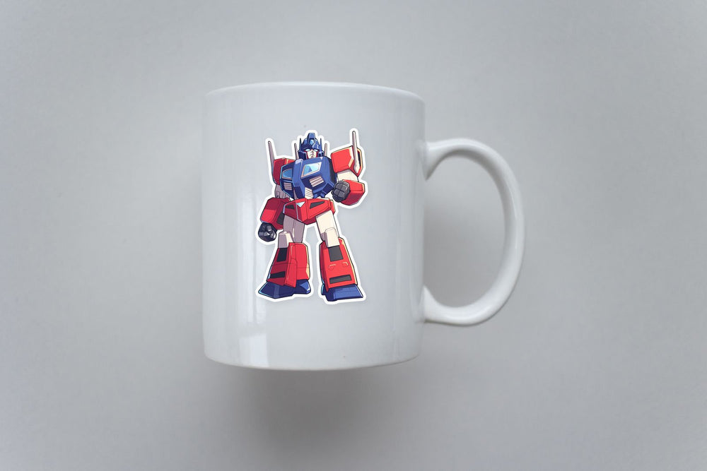 Optimus Prime Full Length Sticker