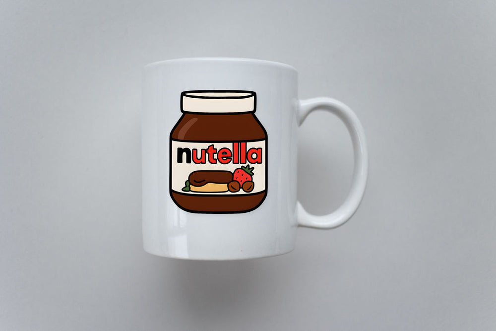 Nutella Jar Cute Sticker