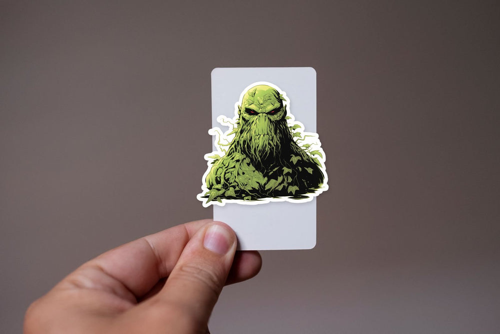 Swamp Thing Green Monster Sticker