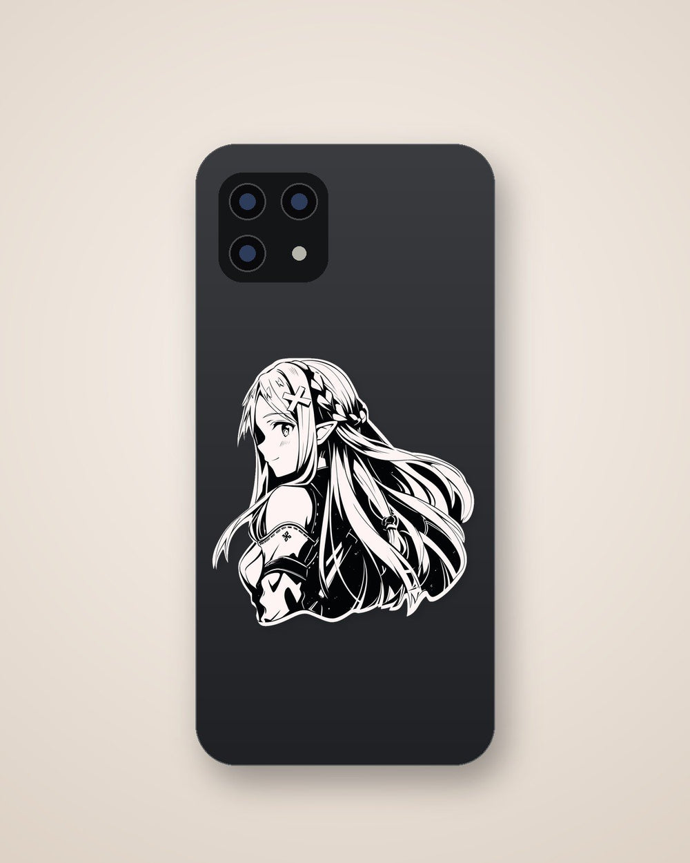 Cute Anime Girl Manga Sticker