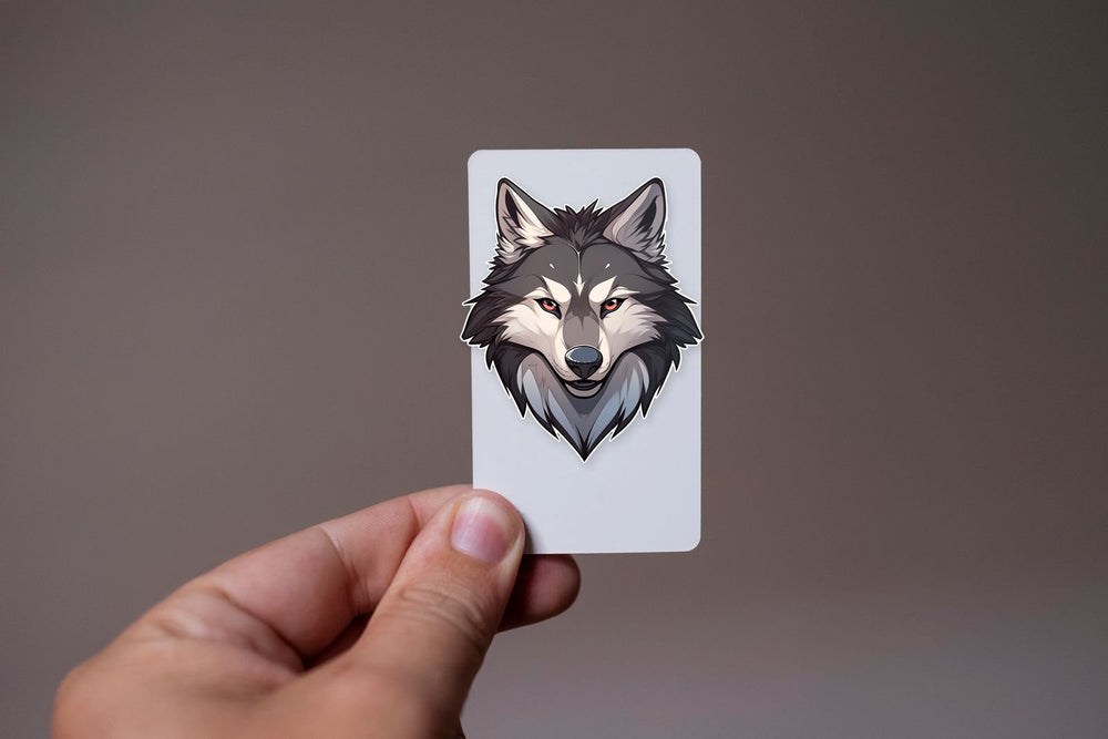 Dire Wolf Head Sticker