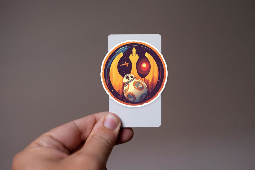 Star Wars Rebel Symbol Bb-8 Sticker