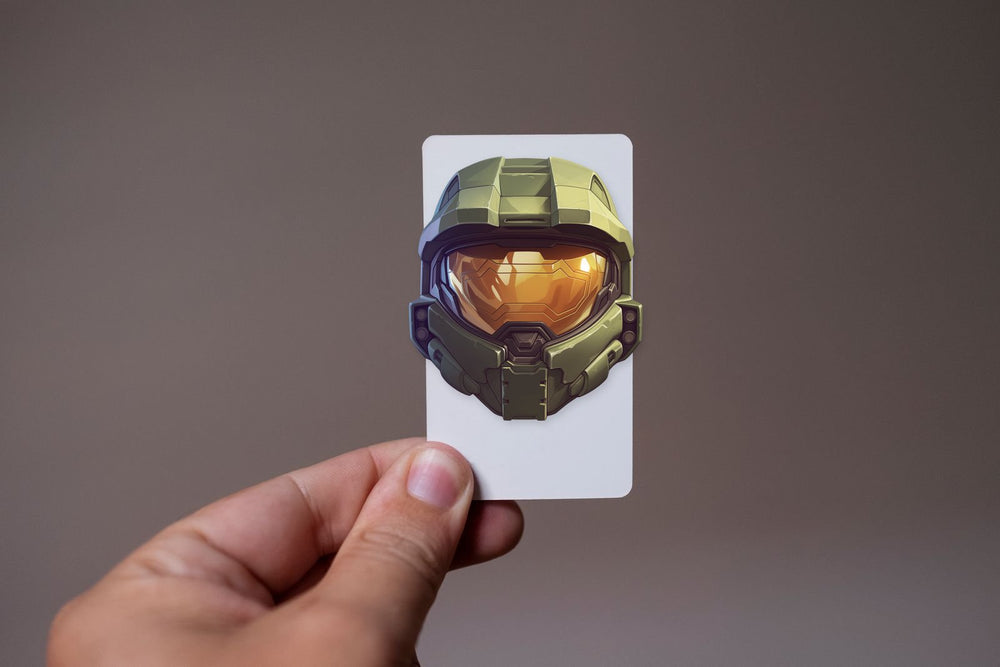 Halo Master Chief Helmet Sticker