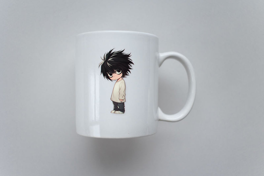 Chibi L Death Note Standing Sticker
