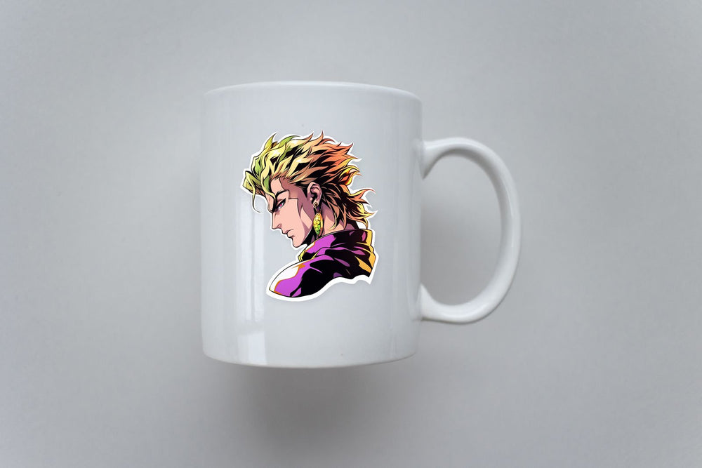 Jojo’S Bizarre Dio Brando Anime Sticker